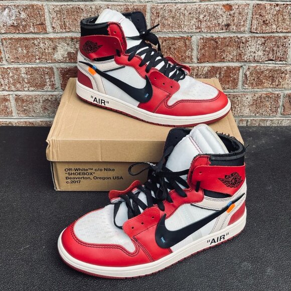 Size 12 - Jordan 1 Retro OG x Off-White High Chicago - Picture 12 of 12